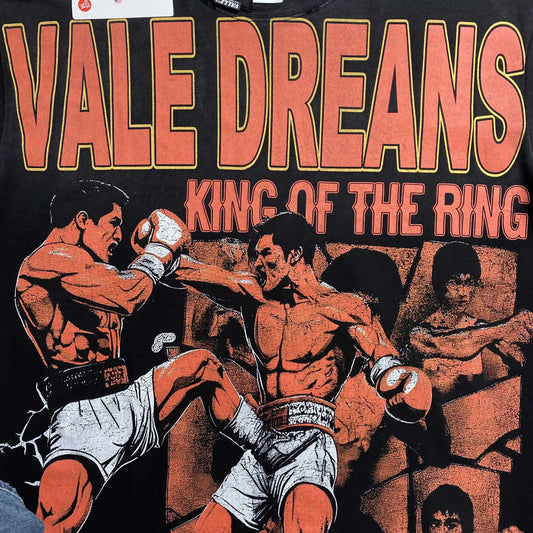 Remera Vale Forever Sun Shattered Fist Negra