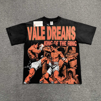 Remera Vale Forever Sun Shattered Fist Negra