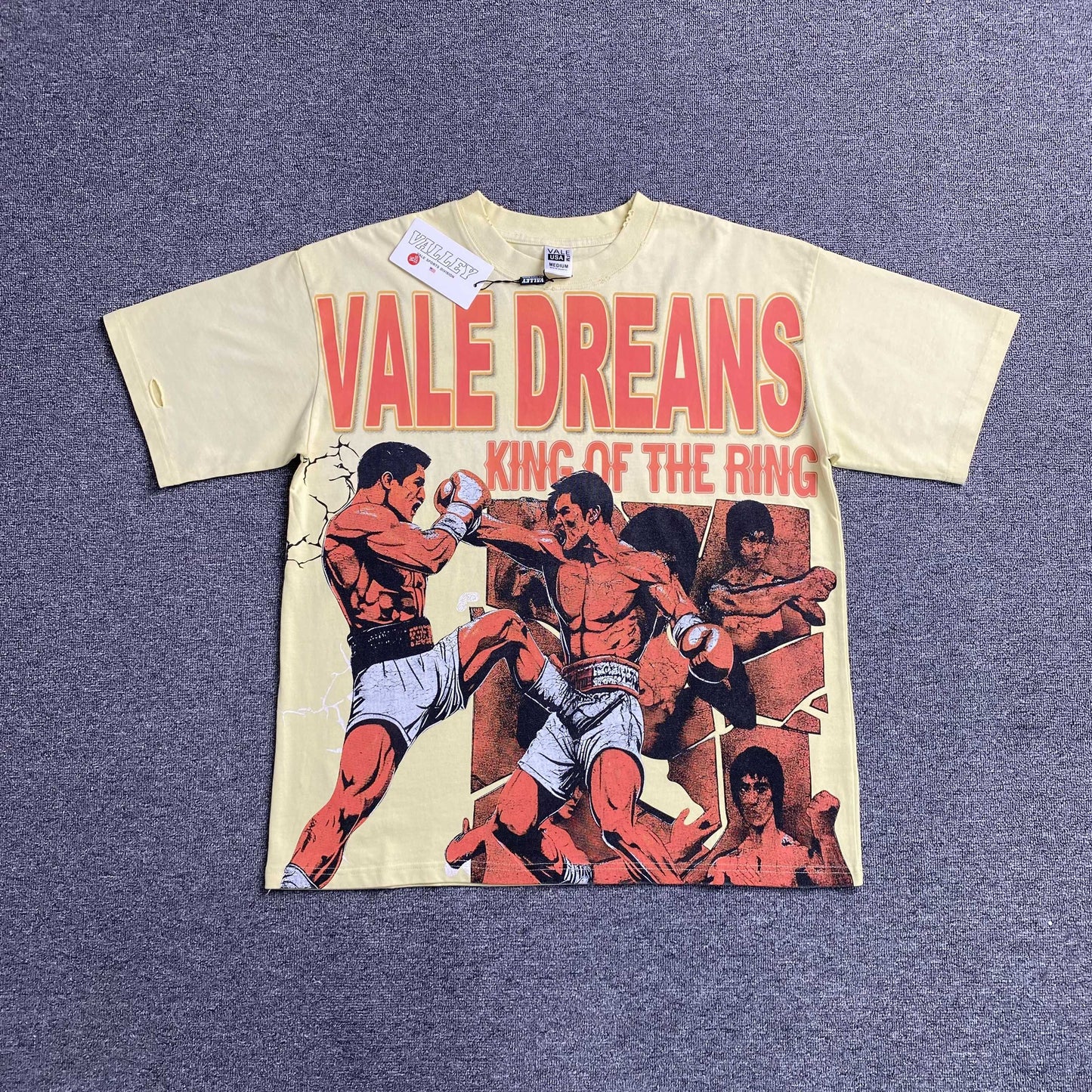 Remera Vale Forever Sun Shattered Fist Crema