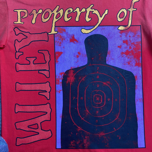 Remera Vale Forever Target Practice Roja