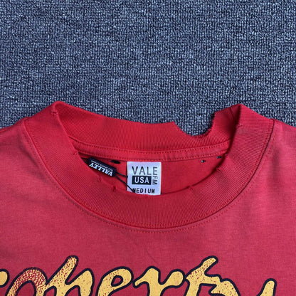 Remera Vale Forever Target Practice Roja