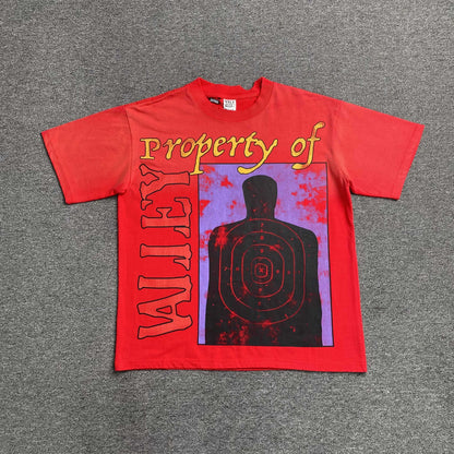 Remera Vale Forever Target Practice Roja