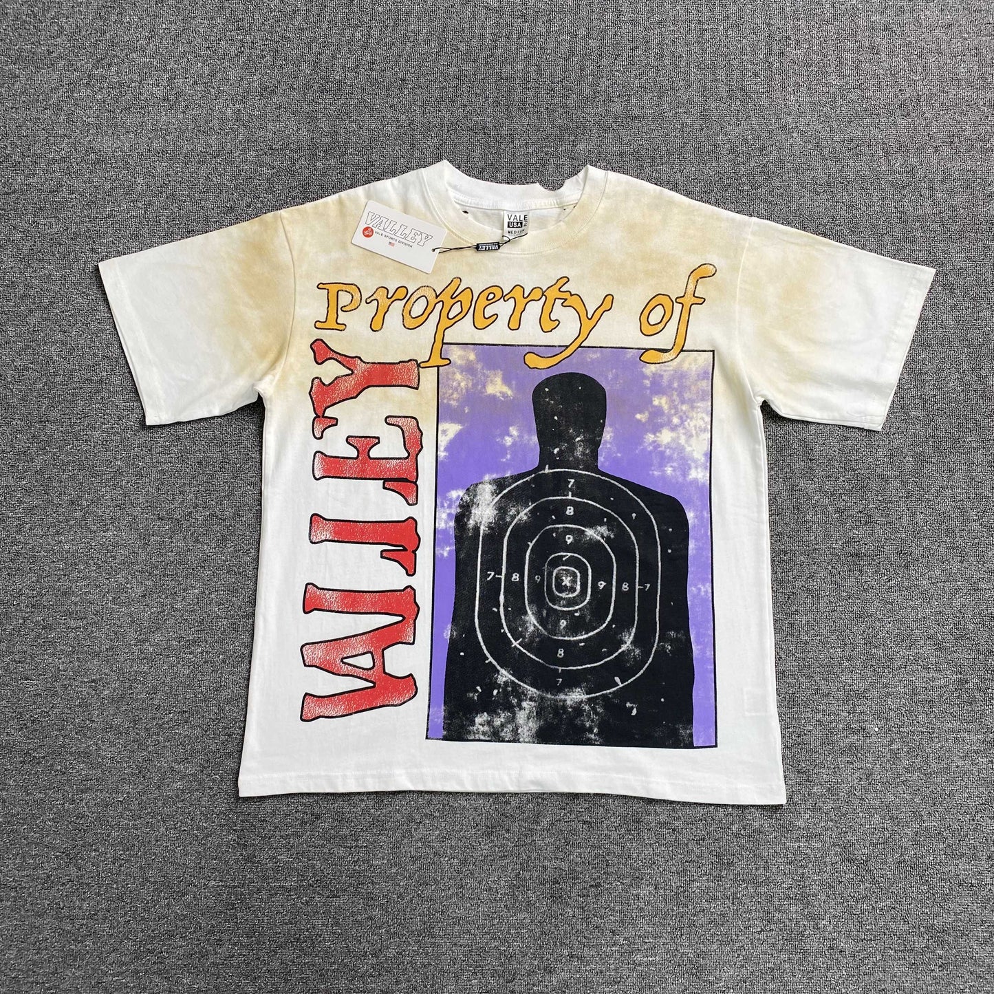 Remera Vale Forever Target Practice Blanca
