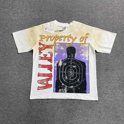 Remera Vale Forever Target Practice Blanca