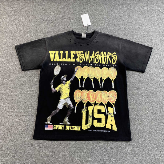 Remera Vale Forever Wimbledon Negra