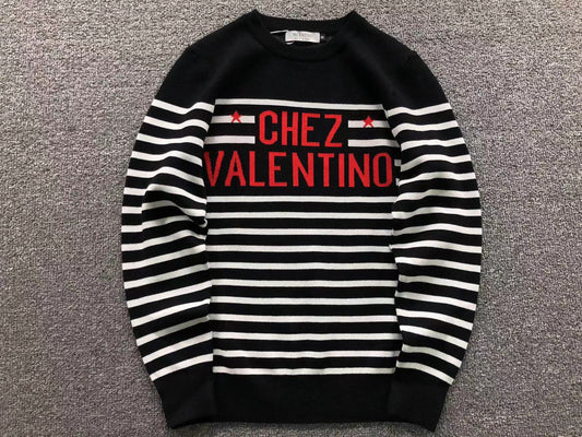 Sweater Valentino Garavani Chez Valentino Stripe 