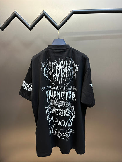 BALENCIAGA DIY METAL T-SHIRT BLACK