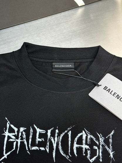 BALENCIAGA DIY METAL T-SHIRT BLACK