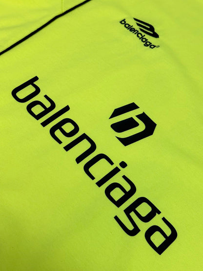 BALENCIAGA PARIS SOCCER T-SHIRT YELLOW