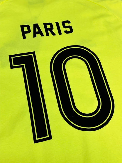 BALENCIAGA PARIS SOCCER T-SHIRT YELLOW