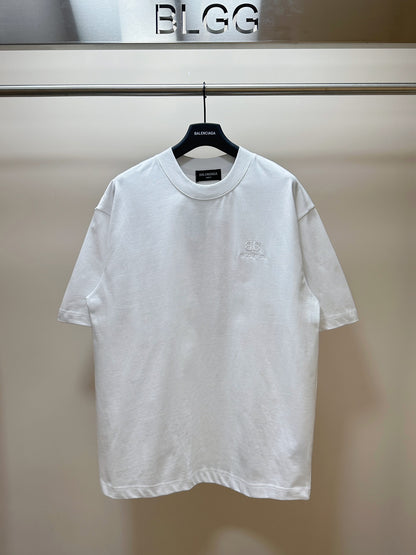 BALENCIAGA ART LOGO T-SHIRT WHITE