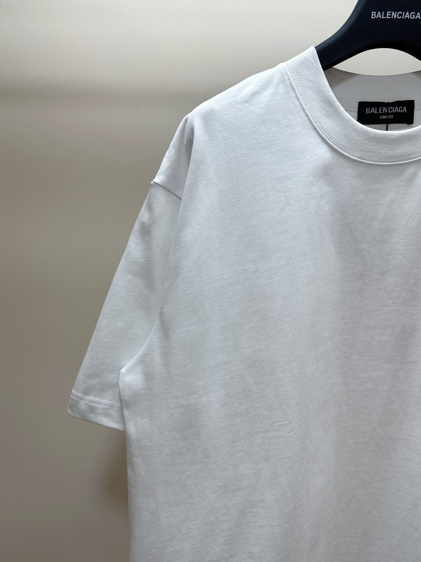 BALENCIAGA ART LOGO T-SHIRT WHITE