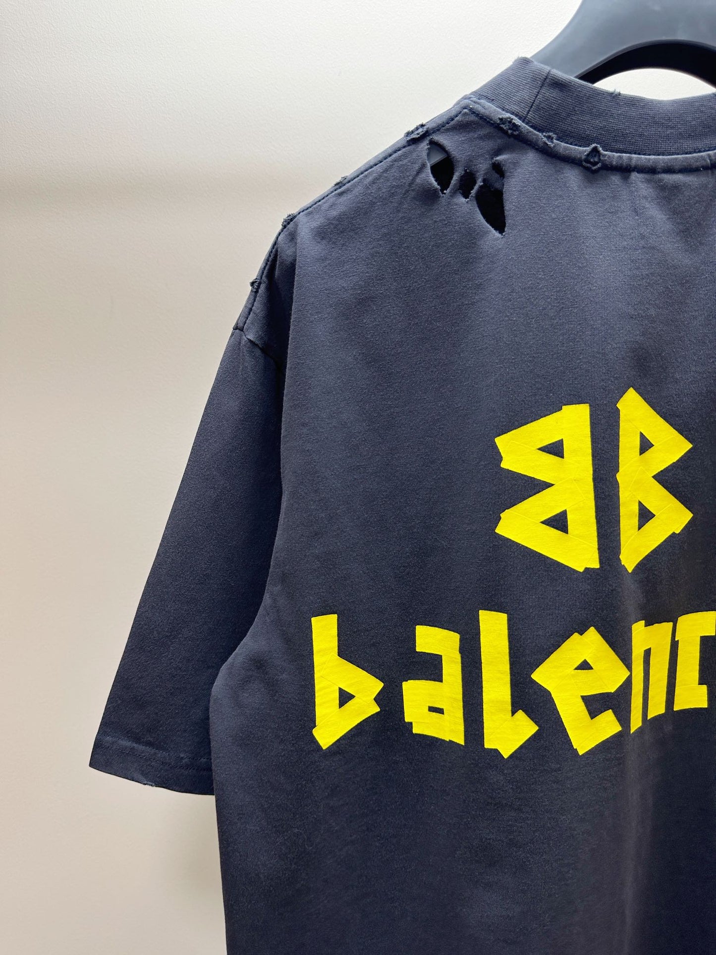 BALENCIAGA TAPE TYPE T-SHIRT BLACK