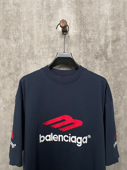 BALENCIAGA 3B SPORTS ICON T-SHIRT BLACK