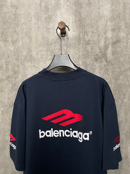 BALENCIAGA 3B SPORTS ICON T-SHIRT BLACK