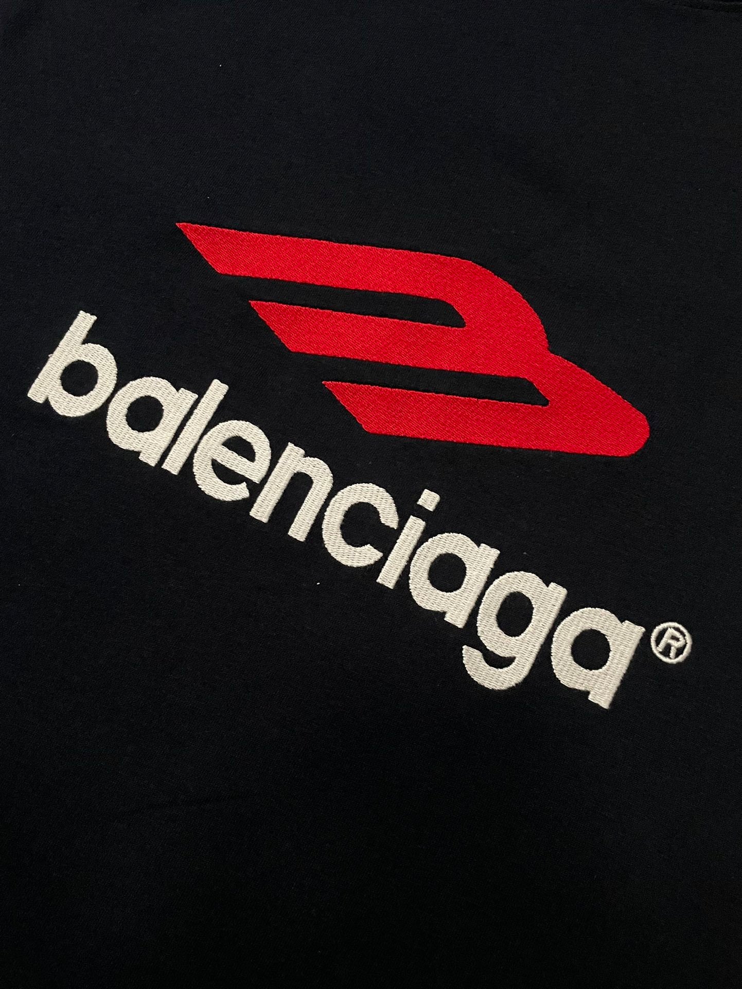 BALENCIAGA 3B SPORTS ICON T-SHIRT BLACK