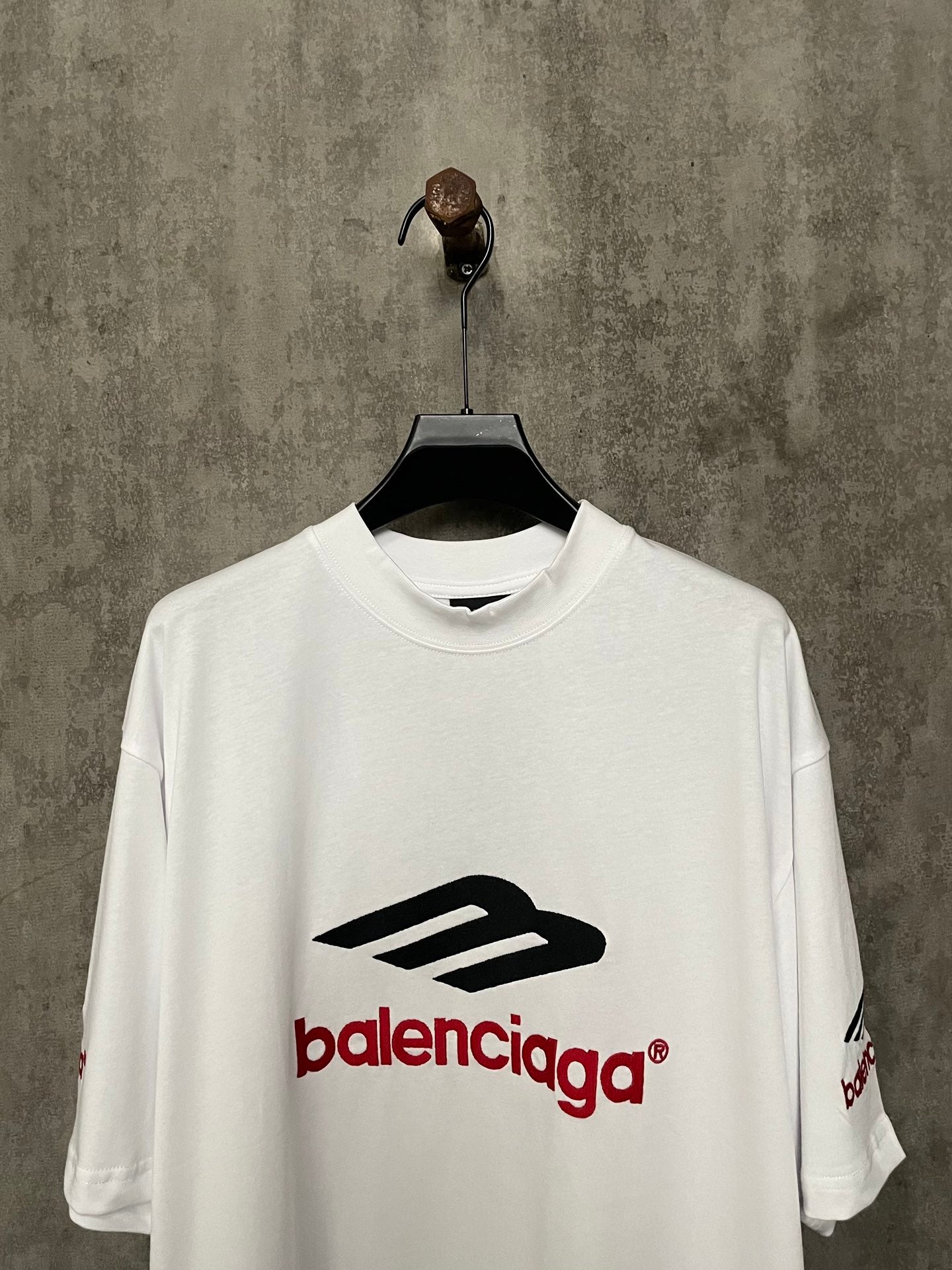 BALENCIAGA 3B SPORTS ICON T-SHIRT WHITE