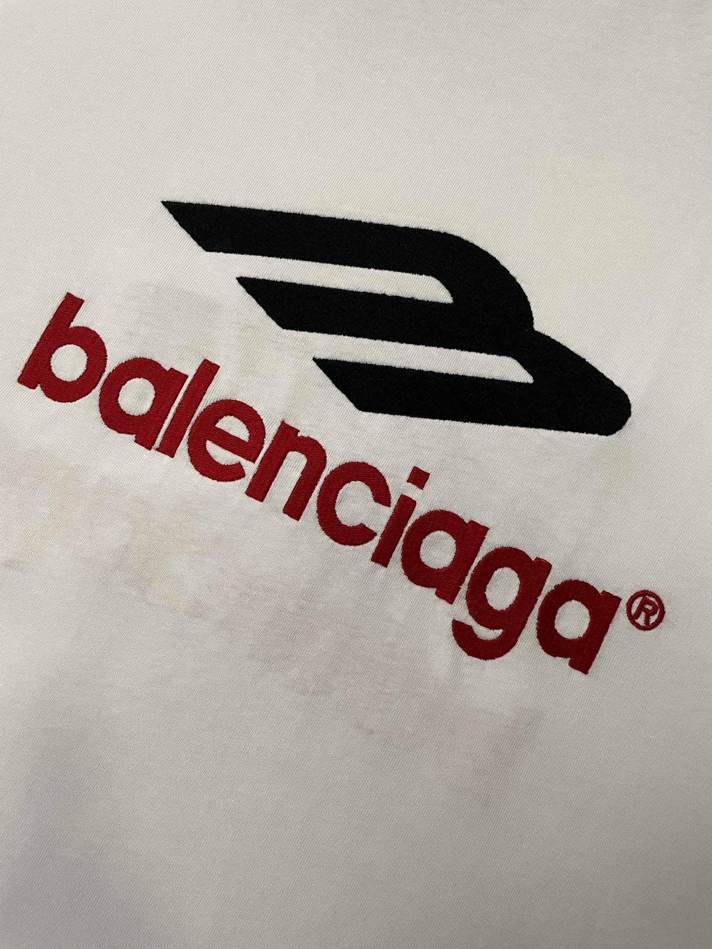 BALENCIAGA 3B SPORTS ICON T-SHIRT WHITE