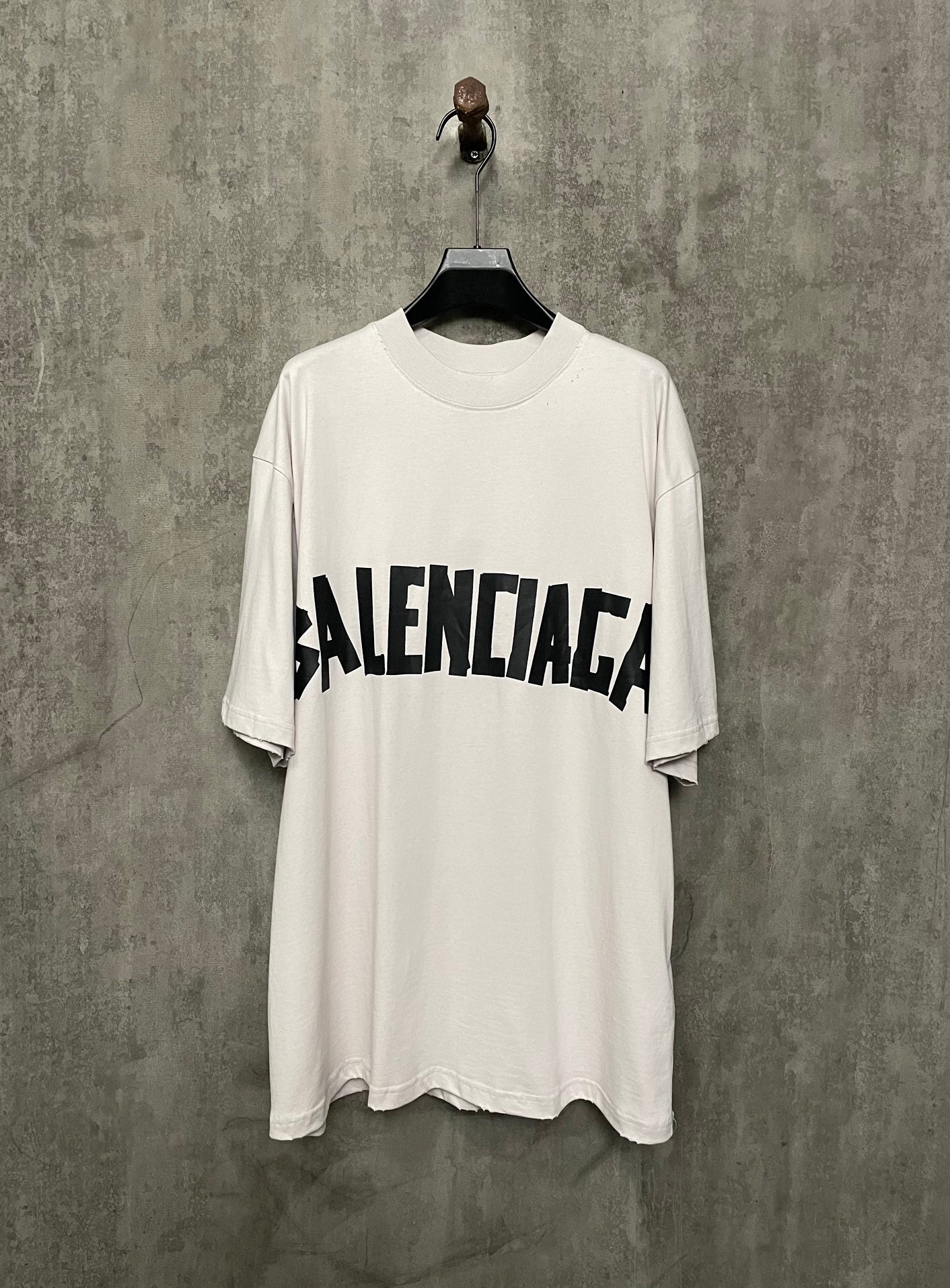 BALENCIAGA NEW TAPE TYPE T-SHIRT WHITE