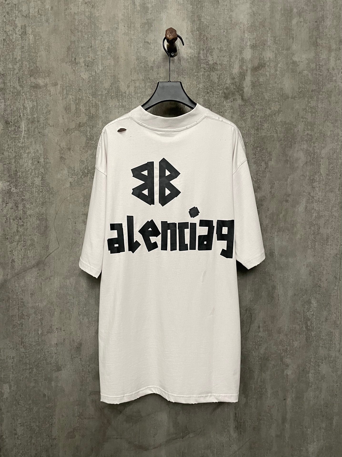 BALENCIAGA NEW TAPE TYPE T-SHIRT WHITE