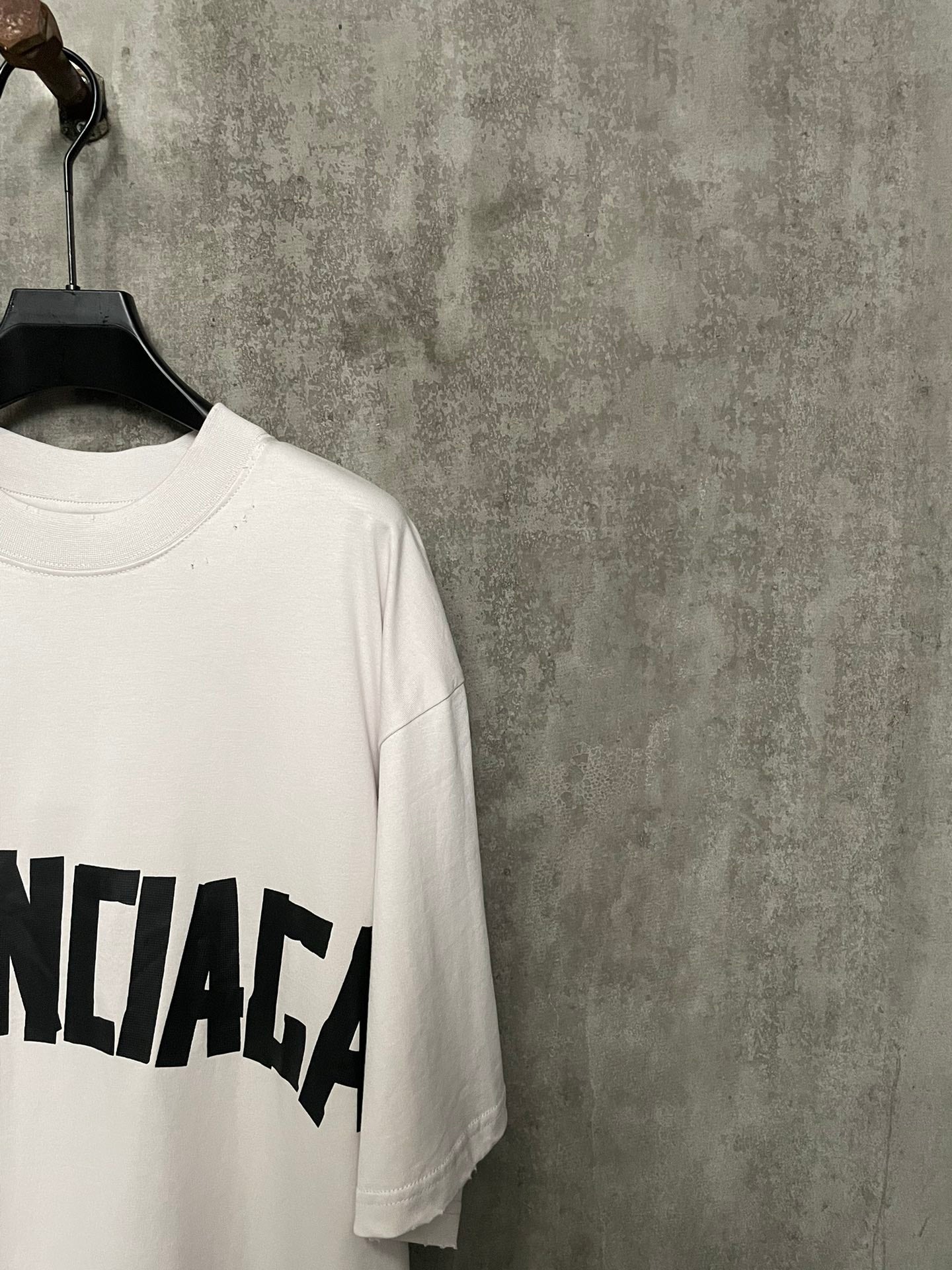 BALENCIAGA NEW TAPE TYPE T-SHIRT WHITE