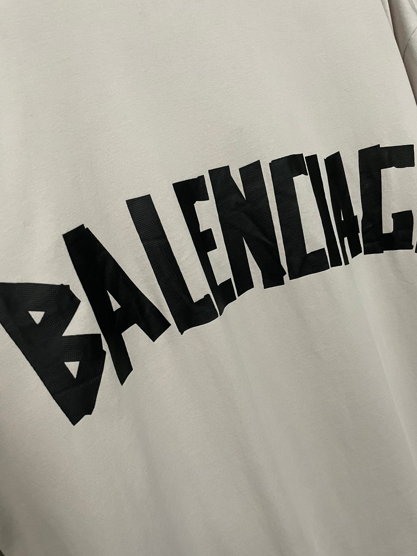 BALENCIAGA NEW TAPE TYPE T-SHIRT WHITE