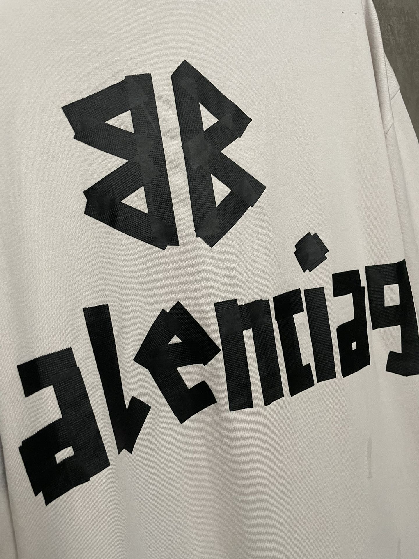 BALENCIAGA NEW TAPE TYPE T-SHIRT WHITE