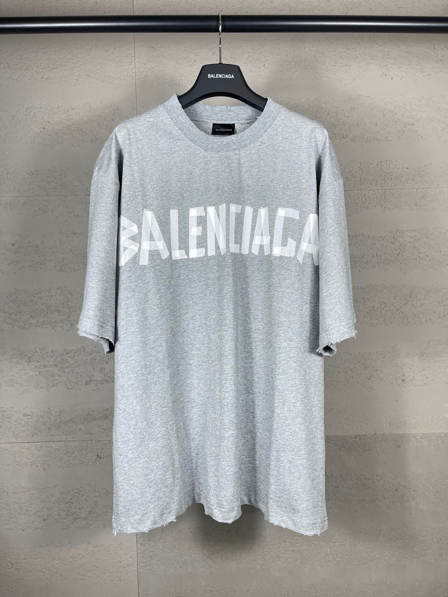 BALENCIAGA NEW TAPE TYPE T-SHIRT GREY