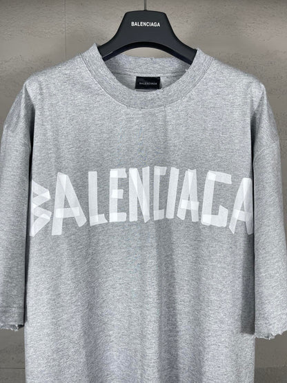 BALENCIAGA NEW TAPE TYPE T-SHIRT GREY