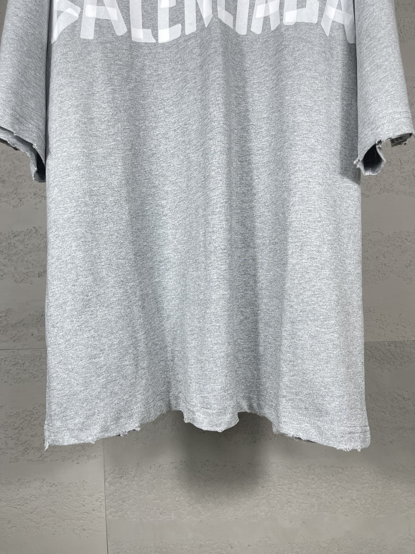 BALENCIAGA NEW TAPE TYPE T-SHIRT GREY