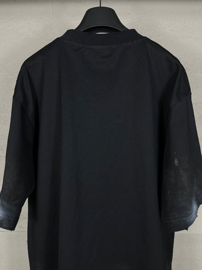 BALENCIAGA 3B STENCIL T-SHIRT BLACK