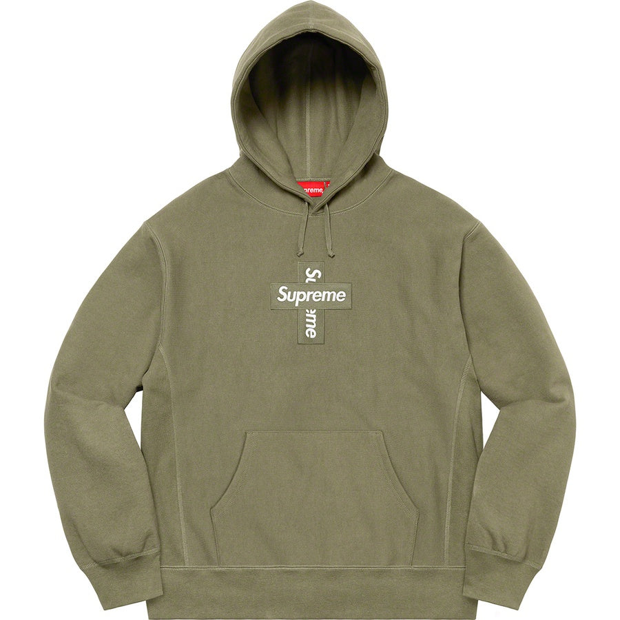 SUPREME CROSS BOX LOGO HOODIE