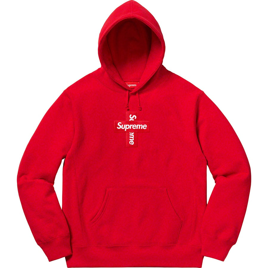 SUPREME CROSS BOX LOGO HOODIE