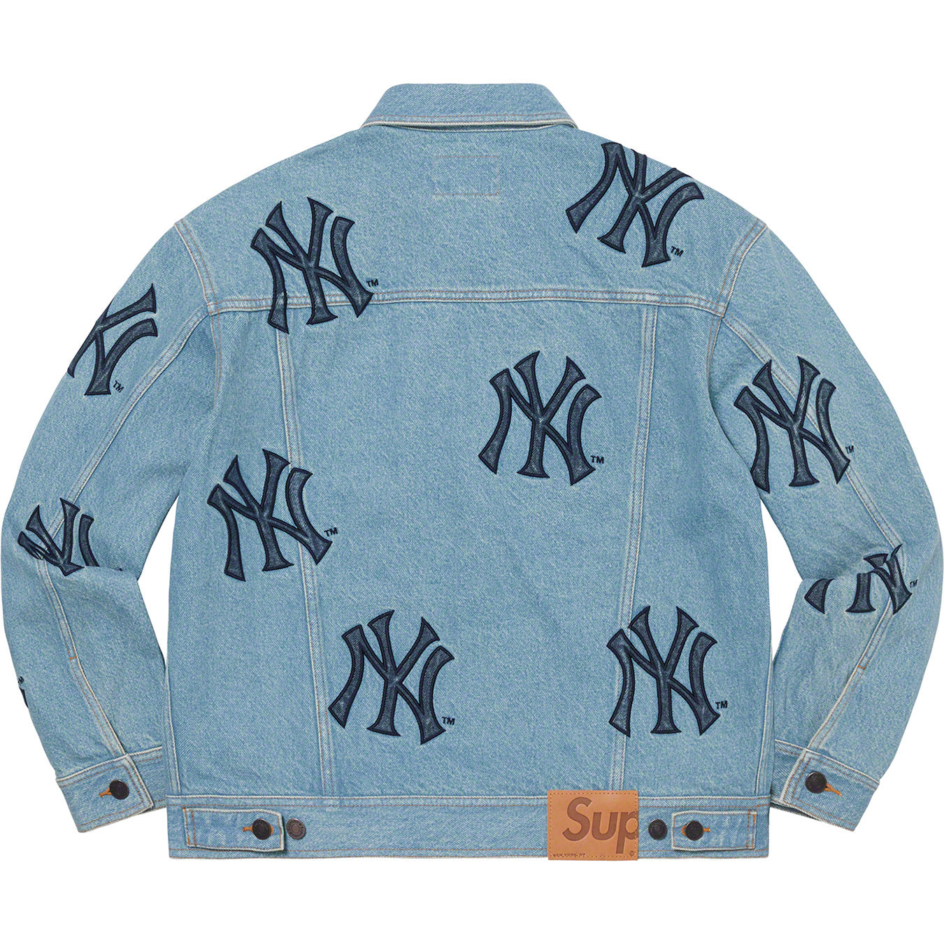 SUPREME x NEW YORK YANKEES DENIM JACKET