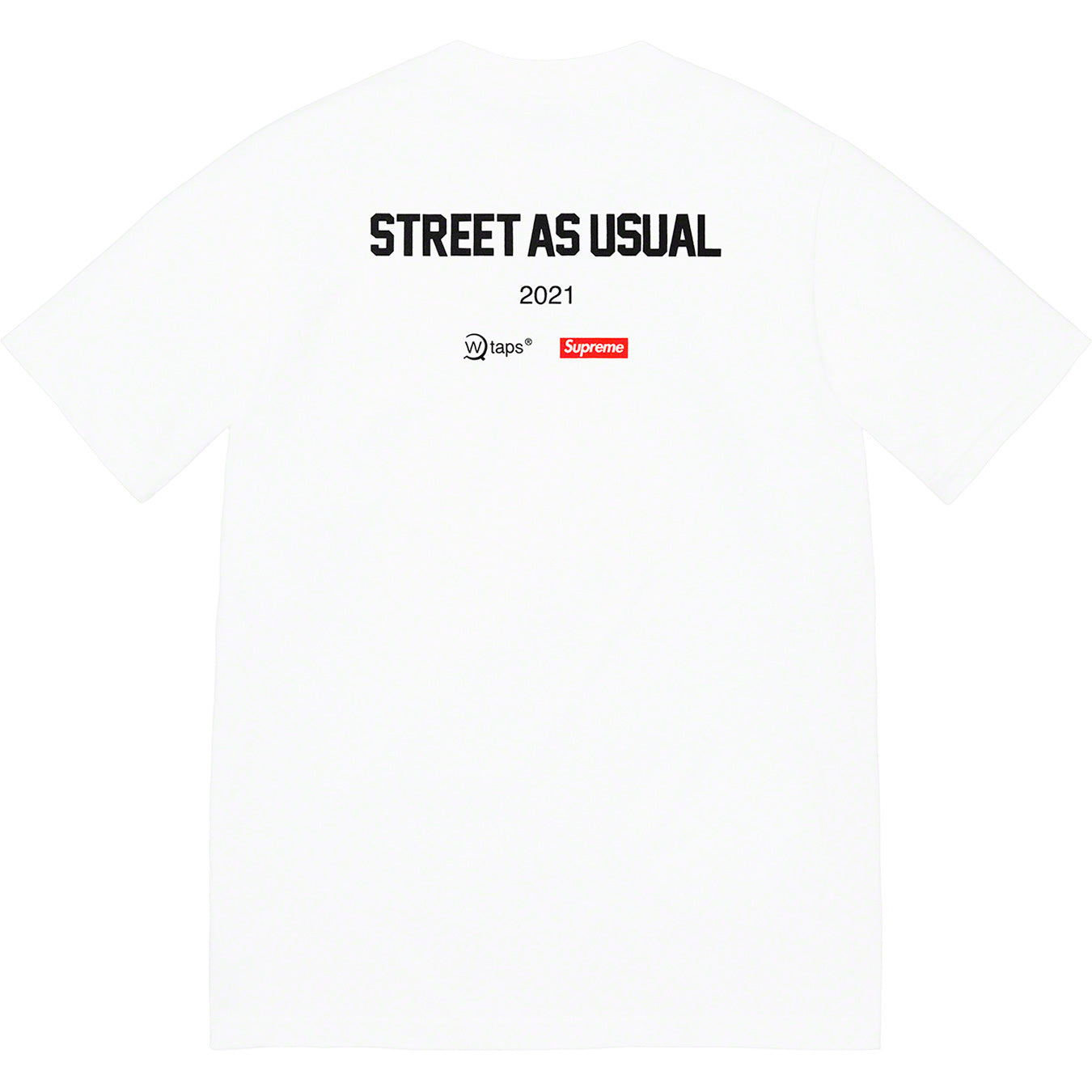 SUPREME WTAPS SIC'EM! T-SHIRT WHITE