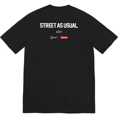 SUPREME WTAPS SIC'EM! T-SHIRT BLACK