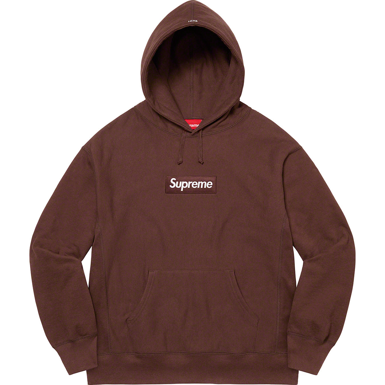 SUPREME BOX LOGO HOODIE (FW21) DARK BROWN