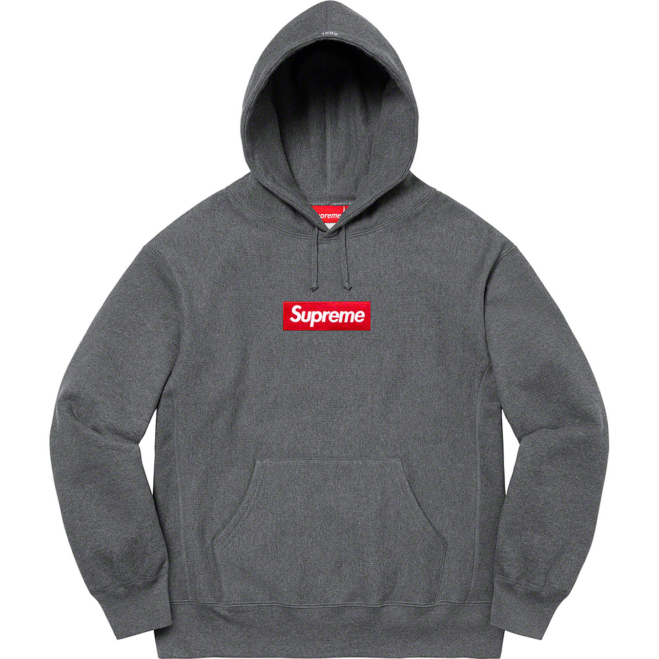 SUPREME BOX LOGO HOODIE (FW21) CHARCOAL