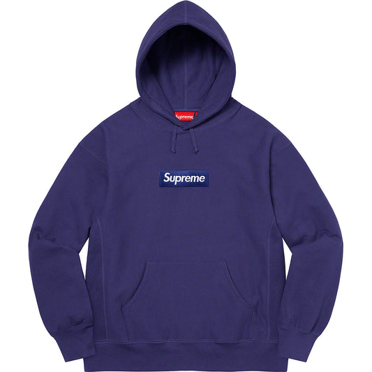 SUPREME BOX LOGO HOODIE (FW21) WASHED NAVY