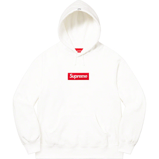 SUPREME BOX LOGO HOODIE (FW21) WHITE