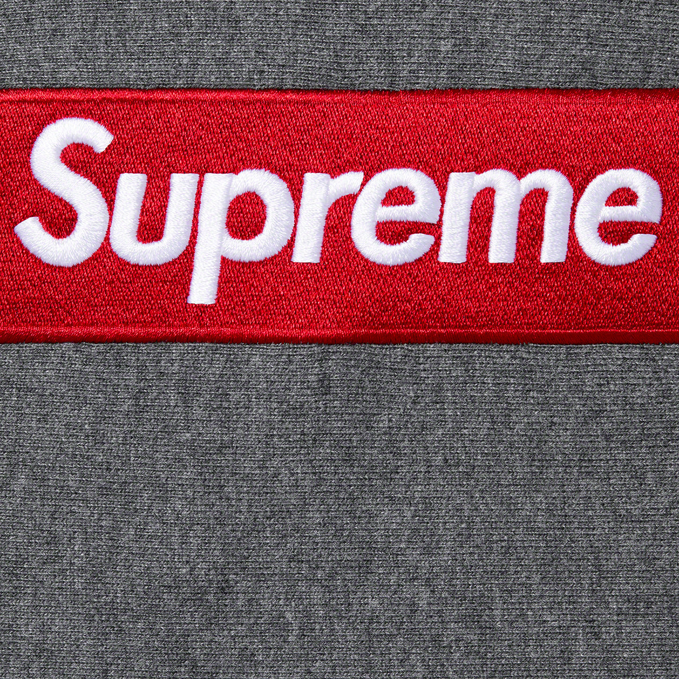 SUPREME BOX LOGO HOODIE (FW21) CHARCOAL