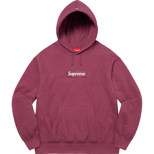 SUPREME BOX LOGO HOODIE (FW21) PLUM