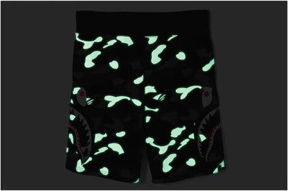 BAPE CITY CAMO SIDE SHARK SWEAT SHORTS