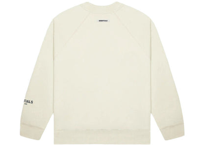 FEAR OF GOD ESSENTIALS CREWNECK APPLIQUE LOGO BUTTERCREAM