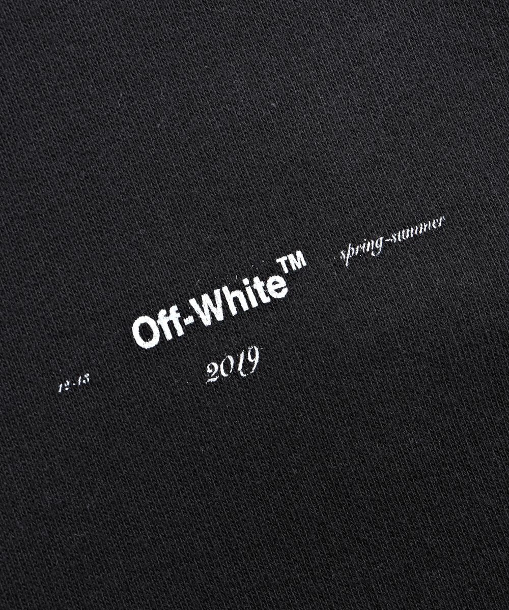 OFF WHITE DIAG PRINT ZIP UP HOODIE