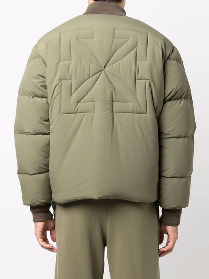 OFF WHITE ARROW LOGO PUFFER JACKET