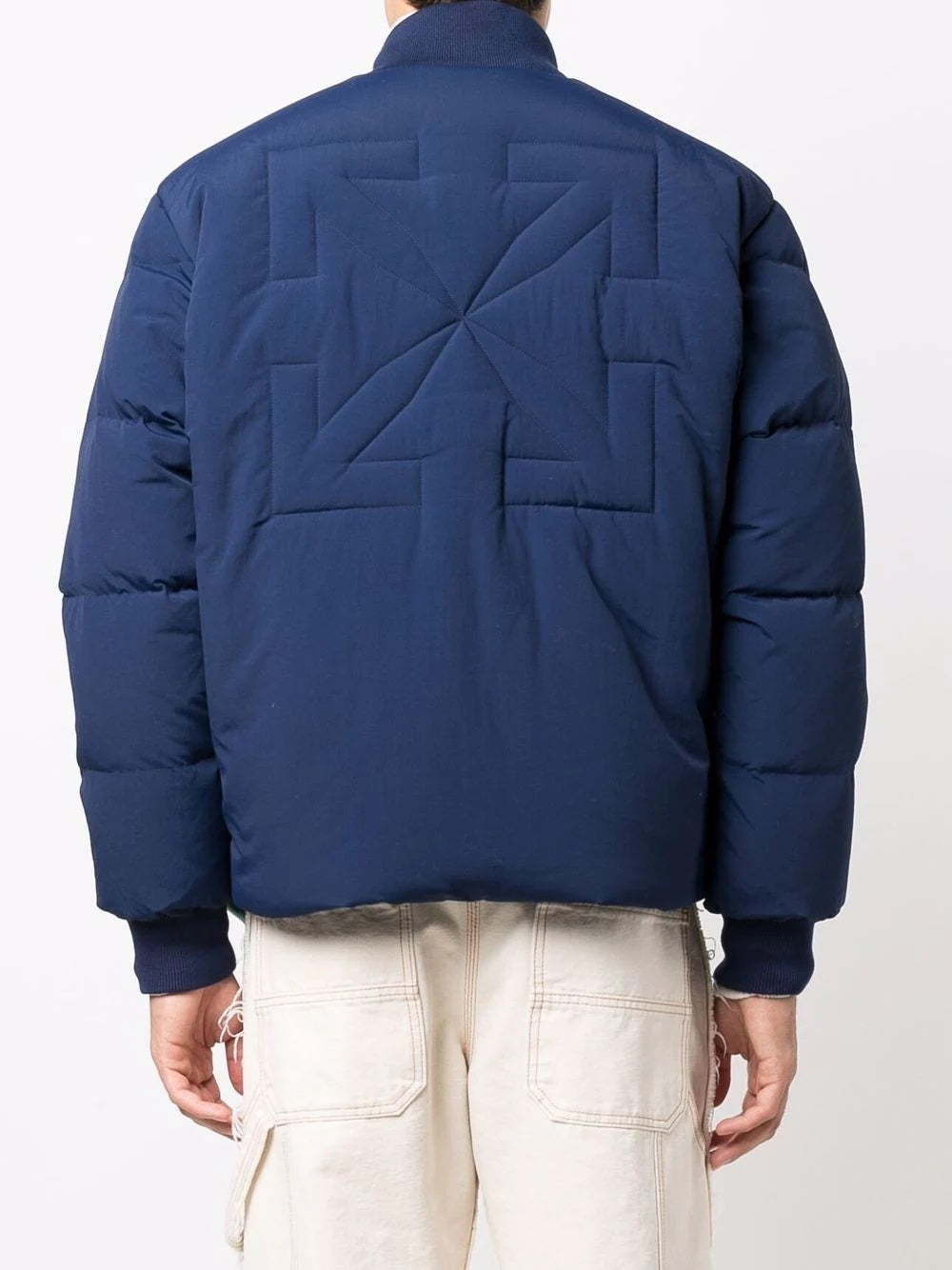 OFF WHITE ARROW LOGO PUFFER JACKET