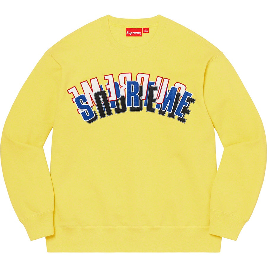 SUPREME STACKED CREWNECK