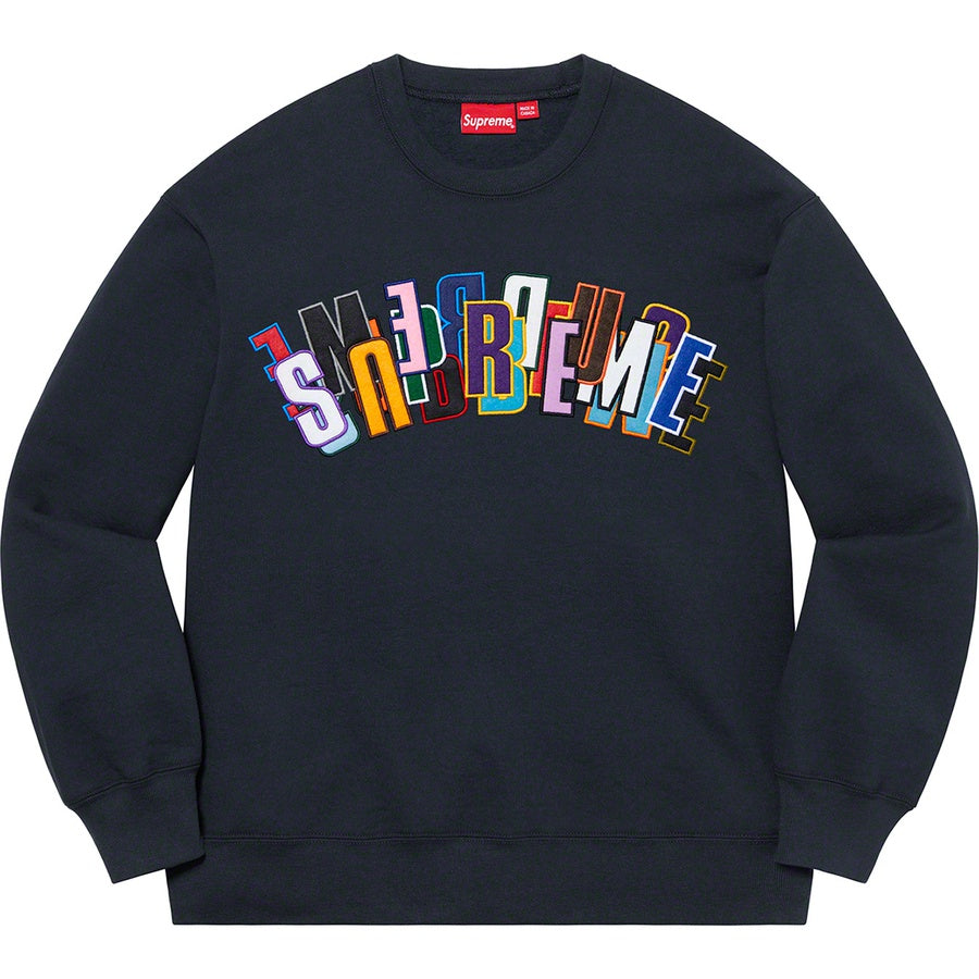 SUPREME STACKED CREWNECK