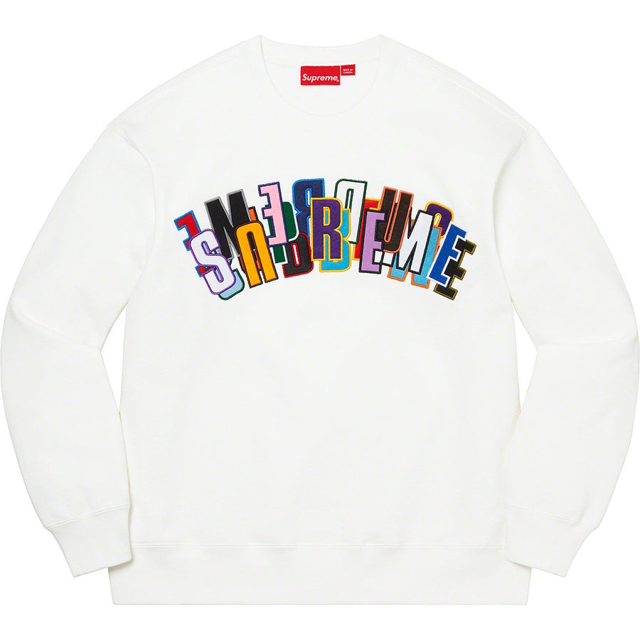 SUPREME STACKED CREWNECK